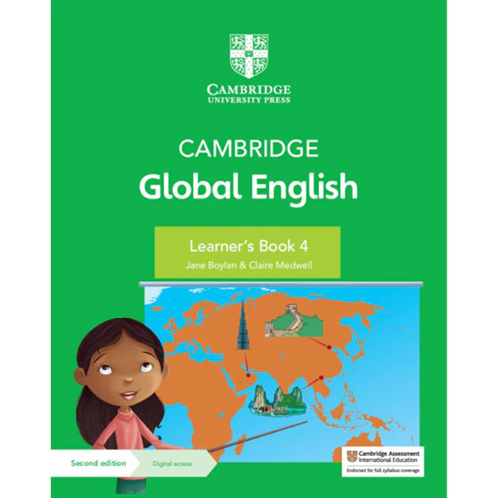 Cambridge Global English Learners book 4 with digital access