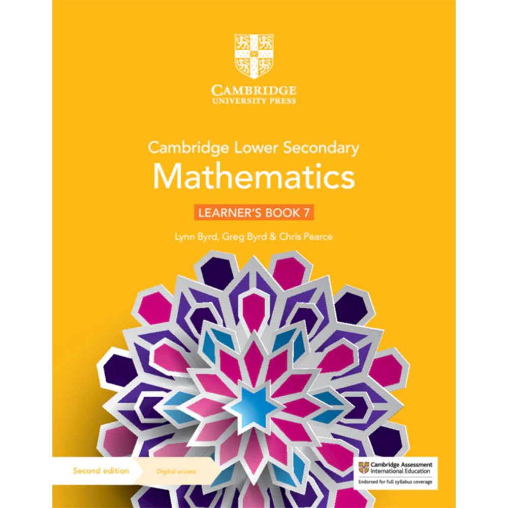 Cambridge Lower Secondary Mathematics Learners Book 7 with Digital Access